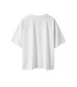 Fakeloser Plain White Oversized T Shirt - Image 2