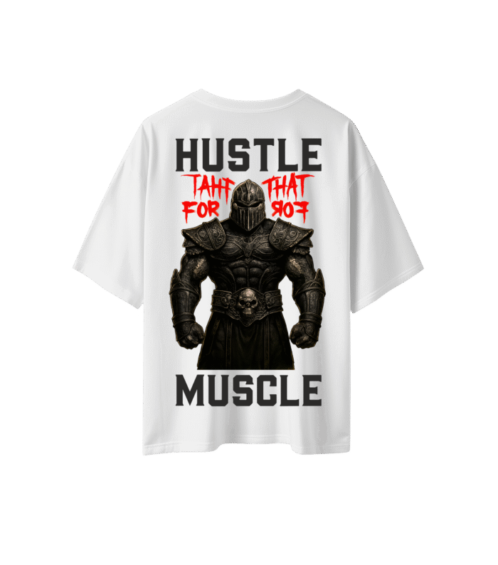 Iron Hustle Oversized T Shirt - Image 1