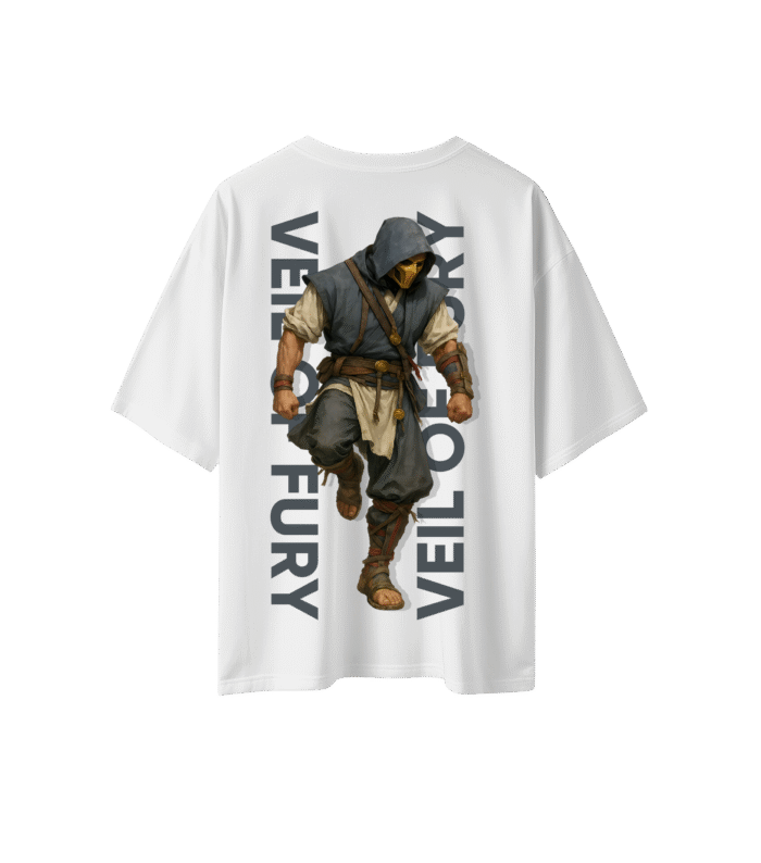 Veil of Fury Oversized T Shirt - Image 1